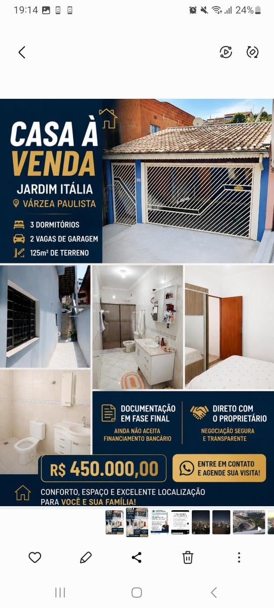 Foto - Várzea Paulista - Jardim Itália