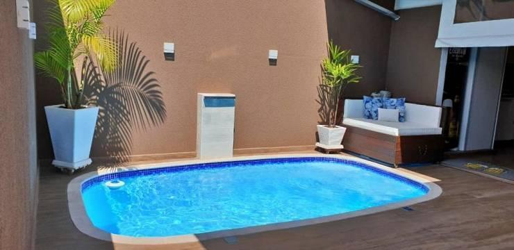 Linda Casa Em Praia Grande Bairro Da Guilhermina Com 3 Dormitórios