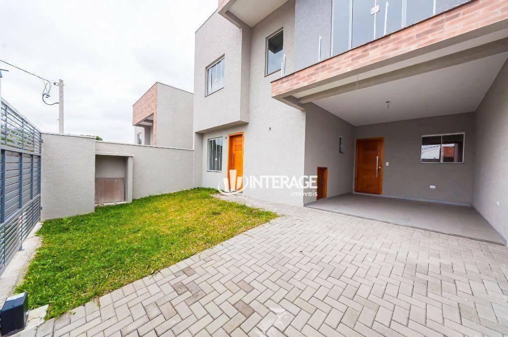 Sobrado Com 3 Quartos À Venda, 132 m² por R$820.000 - Santo Inácio - Curitiba/pr